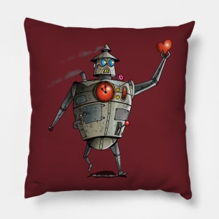 Sterling-Steambot Pillow