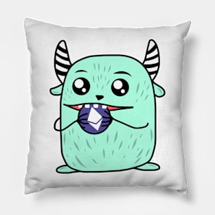 Ethereum Monster Pillow