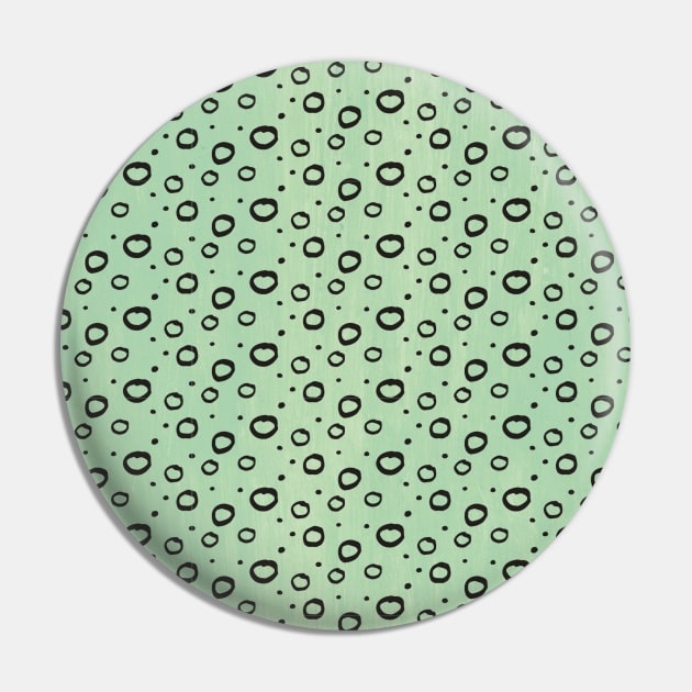 Green Mint spotted background Pin by kikibul