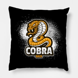 COBRA BACK bodybuilding design Pillow