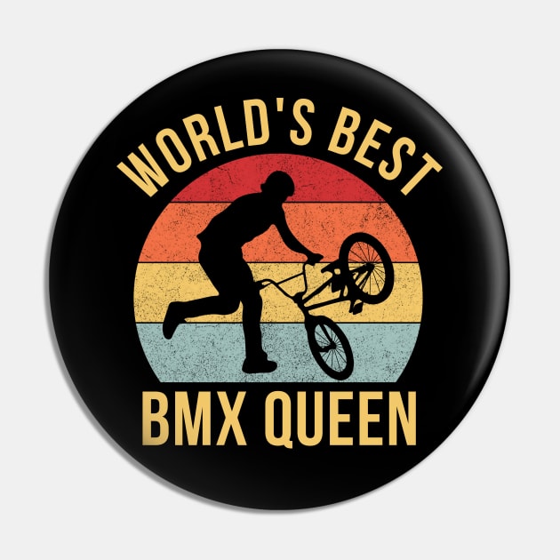 BMX Mom Pin by footballomatic