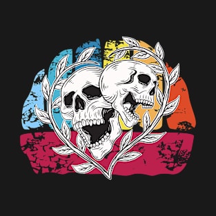 joey mars flower with skull T-Shirt