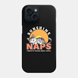 sunshine cat nap Phone Case