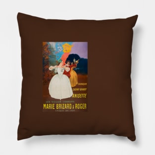 French Advertising / Cherry Brandy Pillow