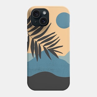 Landscape Art - Mountains Hiking - Sunset Adventure - Blue Lagoon - Seaside Art - Sunrise Mountains Phone Case