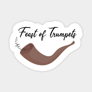 Feast of Trumpets, Yom Teruah, Rosh Hashanah Shofar Magnet