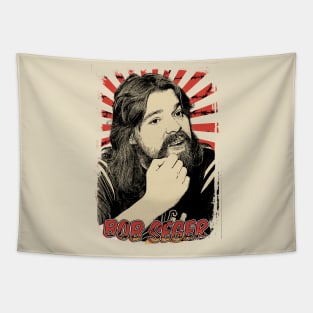 Bob Seger 80s Retro Vintage Aesthetic Tapestry