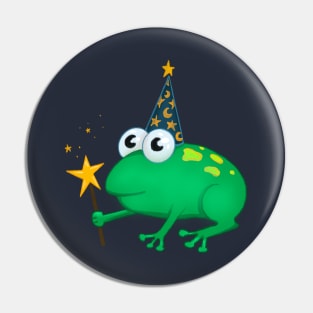 Wizard Frog Pin