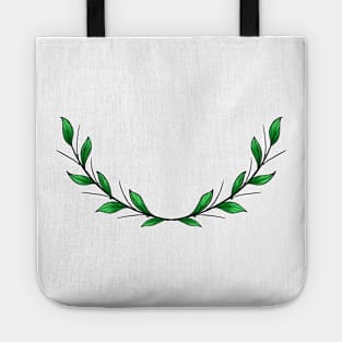 Branches Floral Art Tote