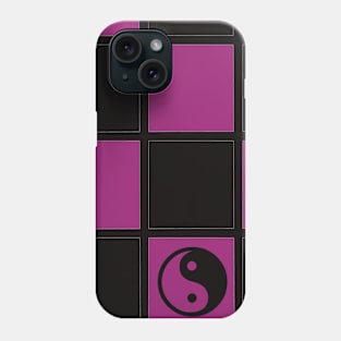 Yin Yang checker Phone Case