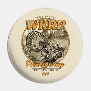 WKRP Turkey Drop - 1978 Pin