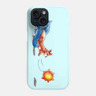 Sun Chasing Pup Phone Case