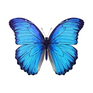 Blue Morpho Butterfly T-Shirt