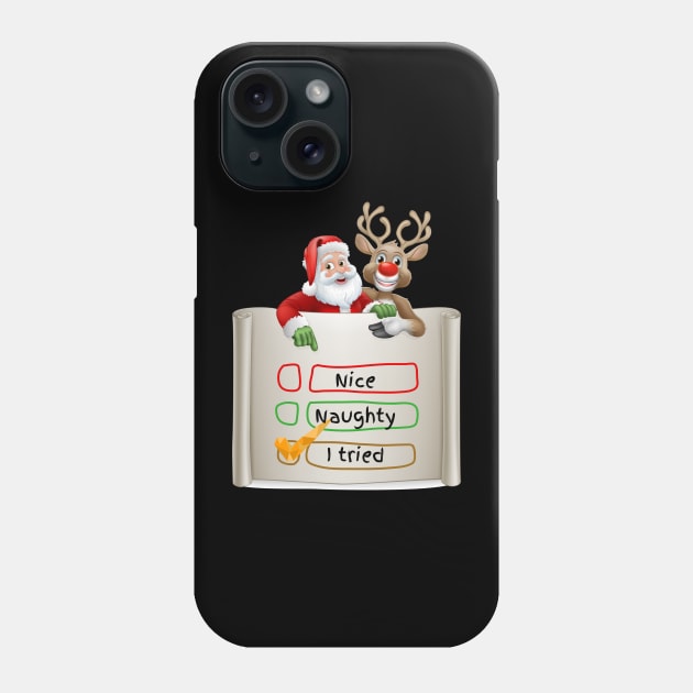Christmas Quiz Phone Case by Tee Trendz