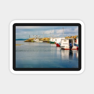 Fishing Boats at Feltzen South Magnet