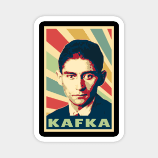 Franz Kafka Vintage Colors Magnet