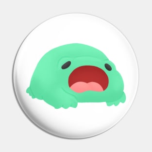 Sad frog Pin