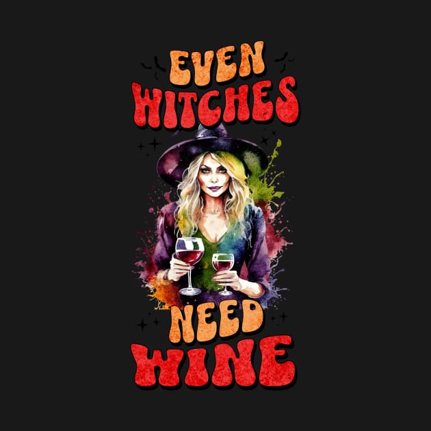 Even Witches need Wine by Luvleigh