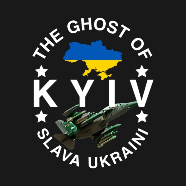 The Ghost Of Kyiv Slava Ukraini by ERRAMSHOP