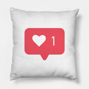 Like Icon (single) Pillow