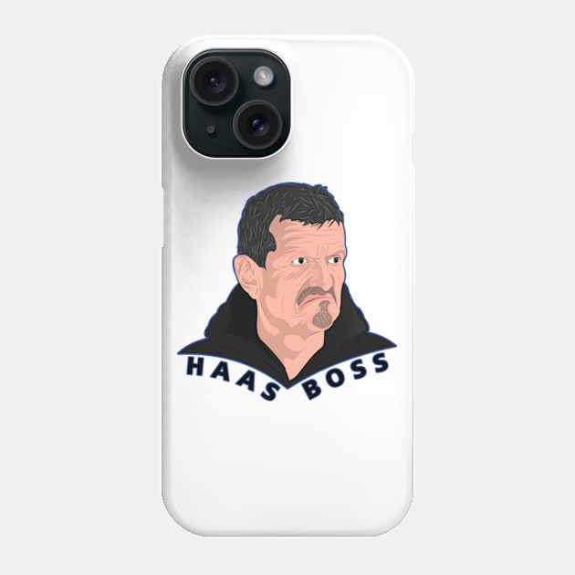 Mr Guenther Steiner Phone Case by Worldengine