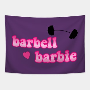 barbell barbie Tapestry