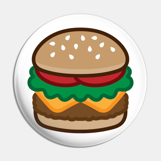 Cheeseburger Pin by JenniferSmith