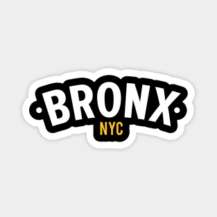 New York Bronx - New York Bronx Schriftzug - Bronx Logo Magnet