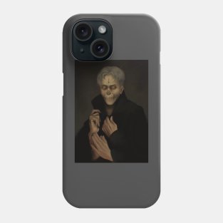 horror realistic painting Phone Case