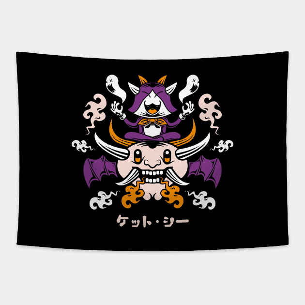 Yokai Sith Tapestry by logozaste