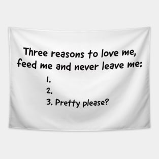 Never leave me Tapestry