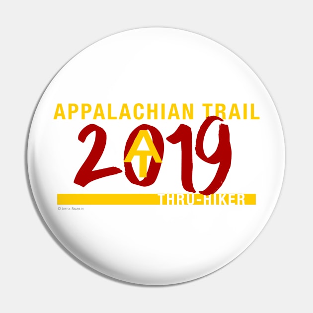 Appalachian Trail Thru-Hiker Class of 2019 Pin by Joyful Rambler