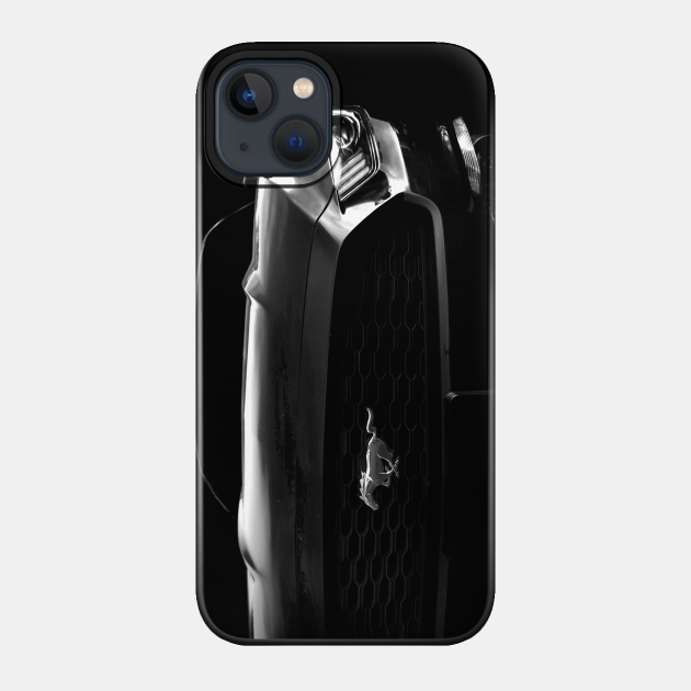 Discover Ford Mustang GT - Black (1) - Mustang - Phone Case