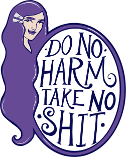 Do no harm but take no shit Magnet