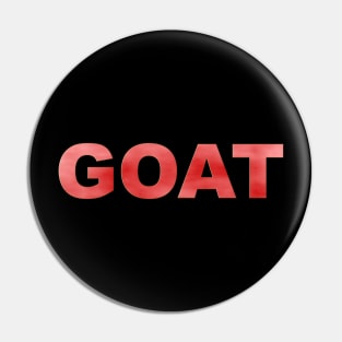 GOAT in Red Pin