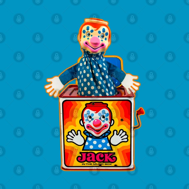 1971 Jack In The Box Clown! by Pop Fan Shop