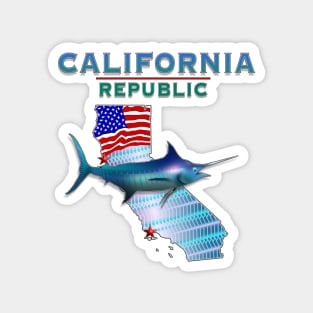 California Republic Big Game Magnet