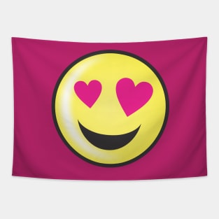 Emoticon Love Tapestry