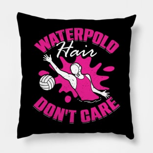 Waterpolo Hair Don't Care Pillow