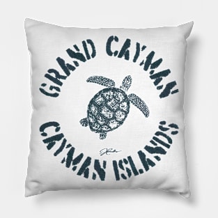 Grand Cayman, Cayman Islands, Sea Turtle Pillow