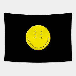 Six-Eyed Smiley Face, Medium Tapestry