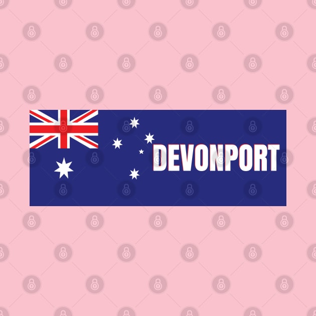 Devonport City in Australian Flag by aybe7elf