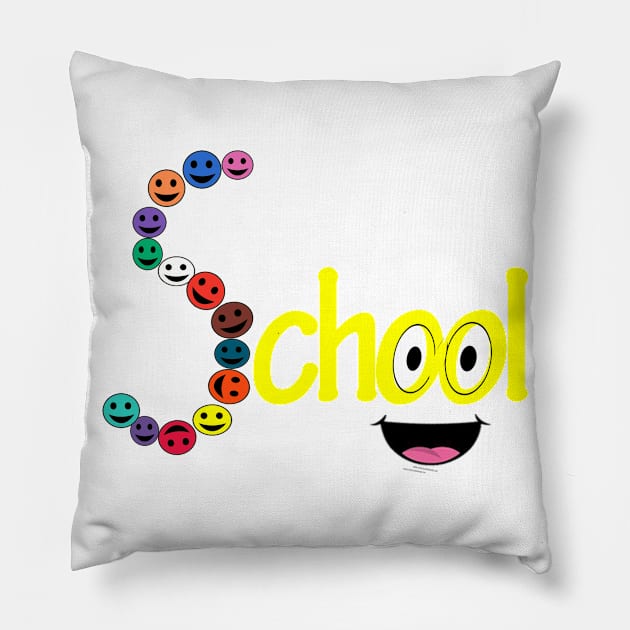 school Pillow by sarahnash