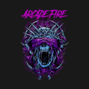 FIRE ARCADE BAND T-Shirt