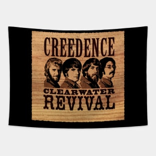 Capturing Ccr Iconic Shots Of The Band In Action Tapestry