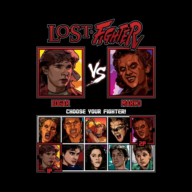 Lost Boys Fighter - Edgar Frog vs Marko by RetroReview