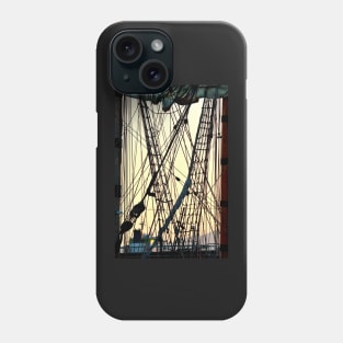 Between Two Masts Phone Case