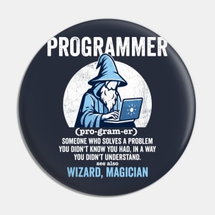 Programmer Funny Definition Pin