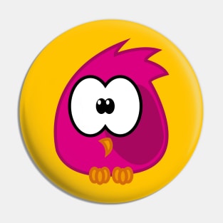 Pink  birdie Pin