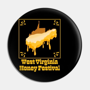 West Virginia Honey Festival Pin